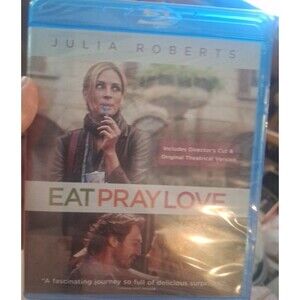 New - Eat Pray Love (Blu-ray 2010) Includes Theatrical & Unrated Director's Cut